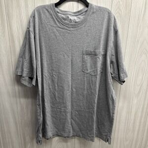 DULUTH TRADING Men's (Size 2XL) Short Sleeve Crew Neck Longtail T-Shirt‎ Pocket
